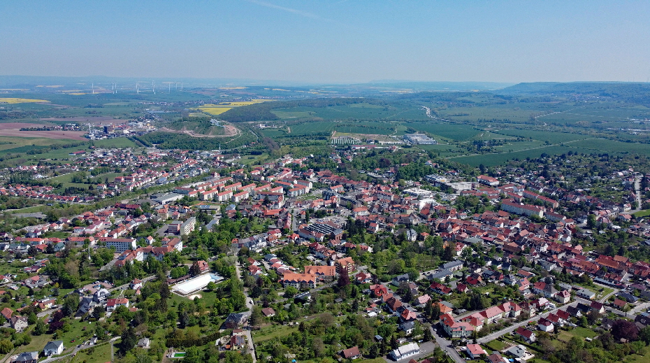 Bleixherode von Oben